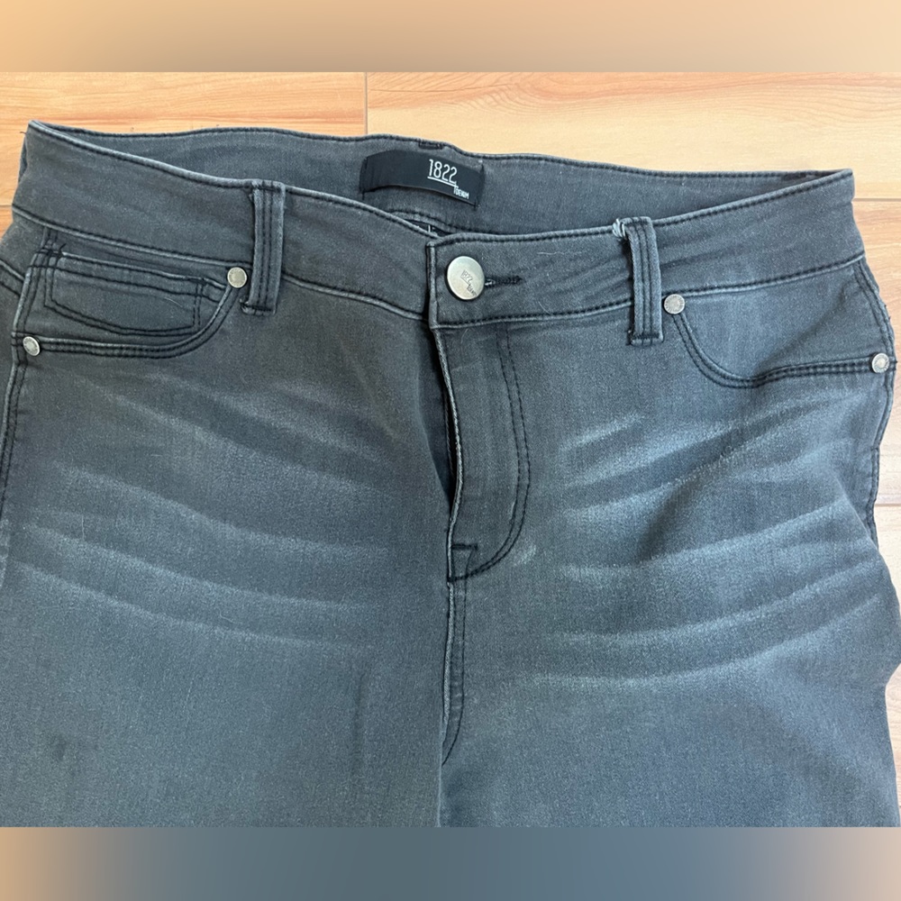 1882 Charcoal Skinny Denim